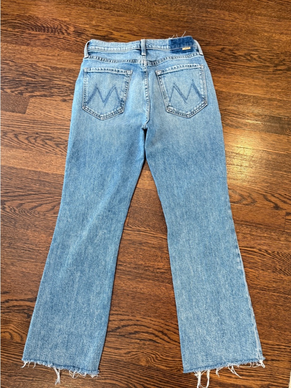MOTHER jeans the tripper flood fray jeans ‘left in the dust’ 28 - Picture 3 of 11
